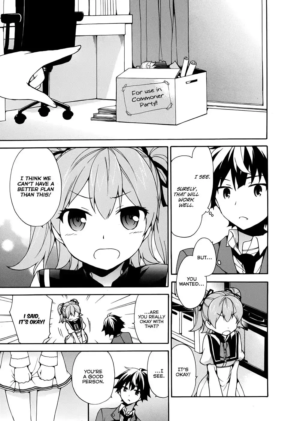 Ore ga Ojou-sama Gakkou ni -Shomin Sample- Toshite Rachirareta Ken Chapter 9 10